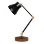 Opviq AYD-2868 Lámpara de Mesa Escandinava Negra